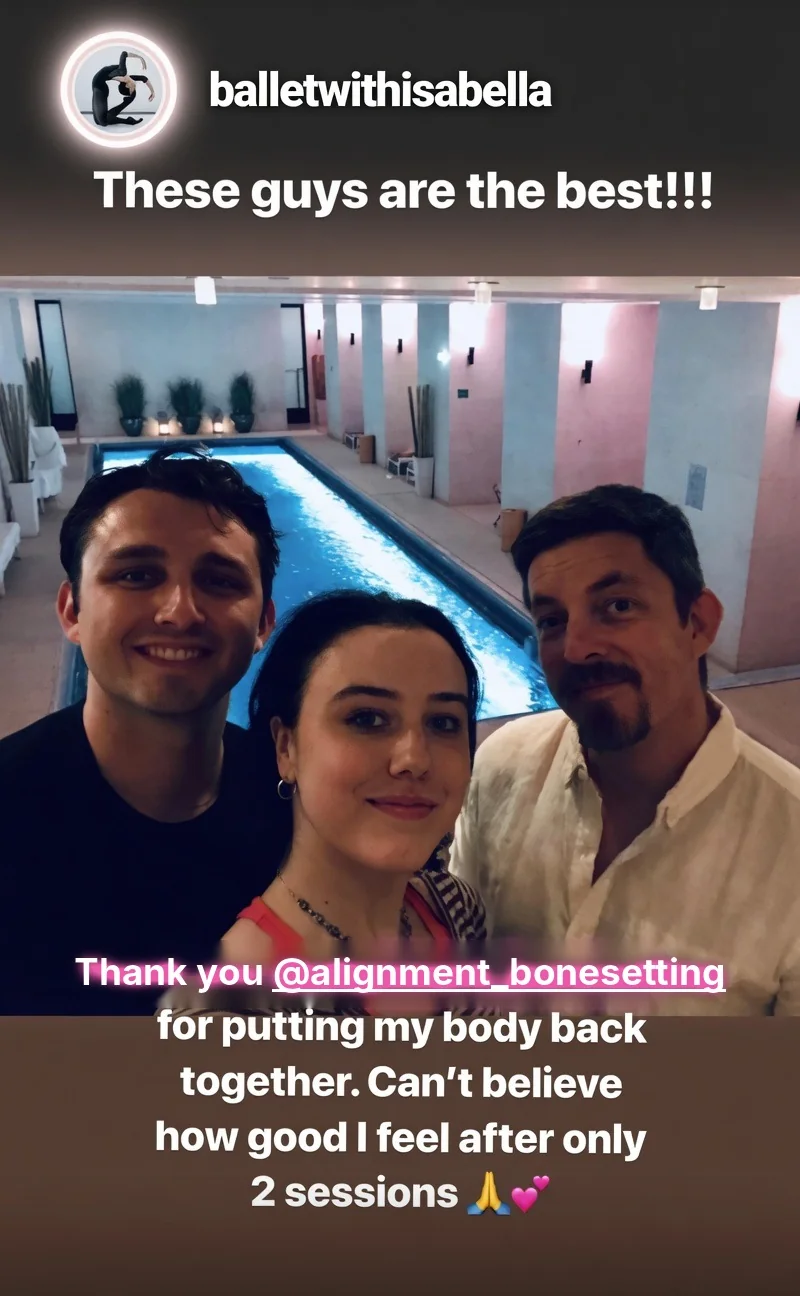 Isabella con Andy y Duran en Akasha, Hotel Café Royal